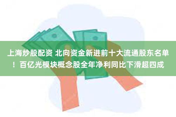   上海炒股配资 北向资金新进前十大流通股东名单！百亿光模块概念股全年净利同比下滑超四成